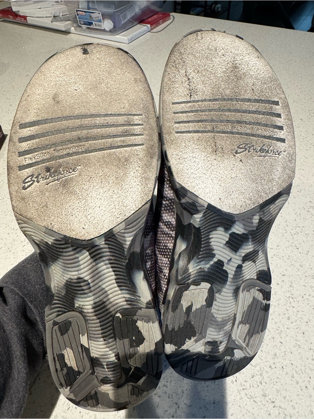 Strikeforce Camo Knit BOWLING shoes in Gray/Black - Picture 7 of 9